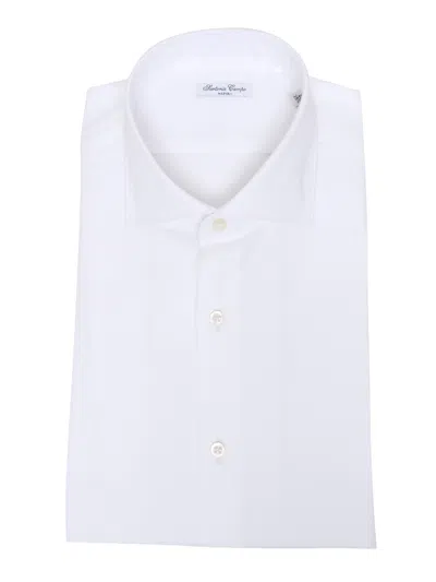 Sartoria Del Campo-sonrisa Classic Shirt In Bianco