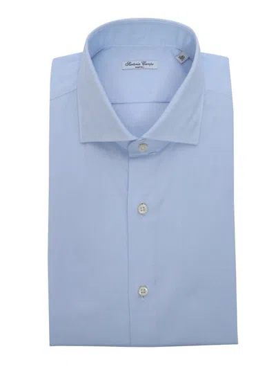 Sartoria Del Campo-sonrisa Shirt In Blue