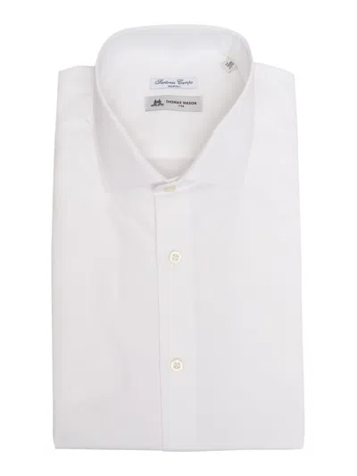 Sartoria Del Campo-sonrisa Shirt In White