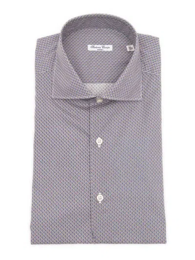 Sartoria Del Campo-sonrisa Sartoria Del Campo Sonrisa Camicia Uomo In Blue