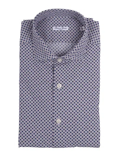 Sartoria Del Campo-sonrisa Sartoria Del Campo Sonrisa Camicia Uomo In Blue