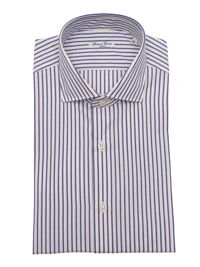 Sartoria Del Campo-sonrisa Sartoria Del Campo Sonrisa Camicia Uomo In Multi