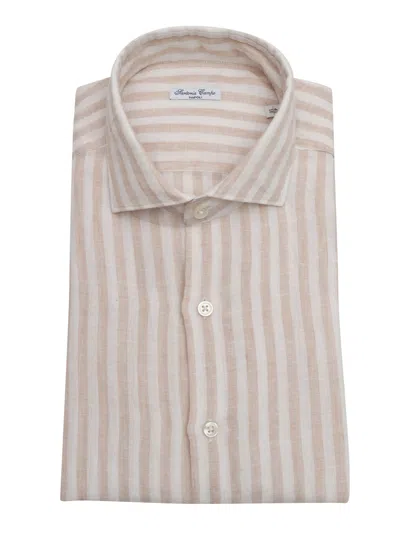 Sartoria Del Campo-sonrisa Sartoria Del Campo Sonrisa Camicia Uomo In Multi