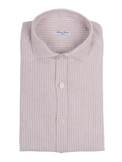 Sartoria Del Campo-sonrisa Sartoria Del Campo Sonrisa Camicia Uomo In Multi