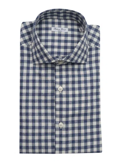 Sartoria Del Campo-sonrisa Sartoria Del Campo Sonrisa Camicia Uomo In Multi