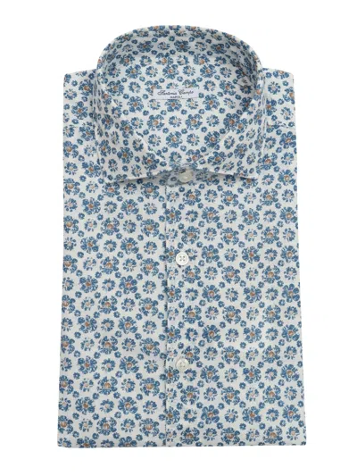 Sartoria Del Campo-sonrisa Sartoria Del Campo Sonrisa Camicia Uomo In Multi