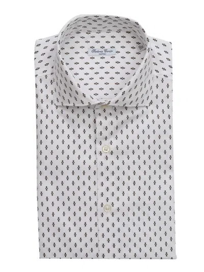 Sartoria Del Campo-sonrisa Sartoria Del Campo Sonrisa Camicia Uomo In White