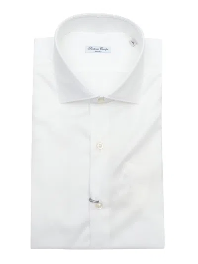Sartoria Del Campo-sonrisa Sartoria Del Campo Sonrisa Camicia Uomo In White