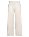 Sartoria Ismara Woman Pants Beige Size M Viscose, Polyester, Nylon, Wool, Elastane In Beige