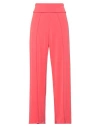 Sartoria Ismara Woman Pants Coral Size S/m Viscose, Elastane In Red