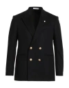 Sartoria Latorre Man Blazer Black Size 36 Virgin Wool, Polyamide