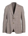 Sartoria Latorre Man Blazer Cream Size 46 Cotton, Wool In Neutral