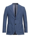 Sartoria Latorre Man Blazer Navy Size 46 Virgin Wool
