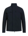 Sartoria Latorre Man Jacket Midnight Blue Size 38 Nylon, Elastane In Blue
