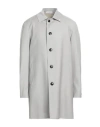 Sartoria Latorre Man Overcoat & Trench Coat Light Grey Size 44 Wool In Grey
