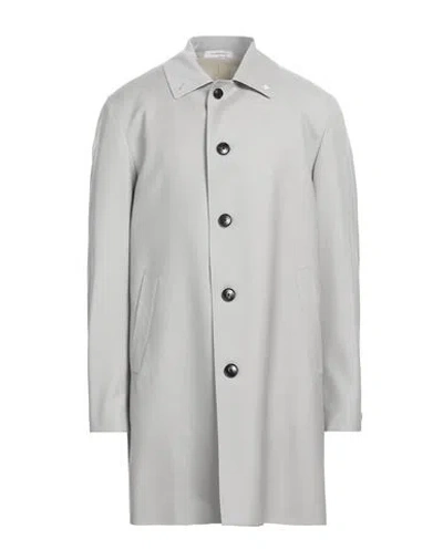 Sartoria Latorre Man Overcoat & Trench Coat Light Grey Size 44 Wool In Gray