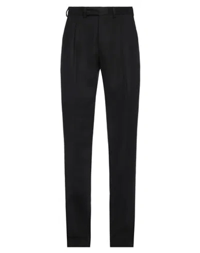 Sartoria Latorre Man Pants Black Size 30 Virgin Wool, Polyamide