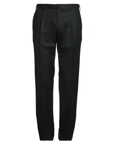Sartoria Latorre Man Pants Black Size 36 Virgin Wool