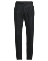 Sartoria Latorre Man Pants Black Size 36 Wool, Elastane