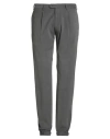 Sartoria Latorre Man Pants Grey Size 34 Cotton, Elastane In Gray