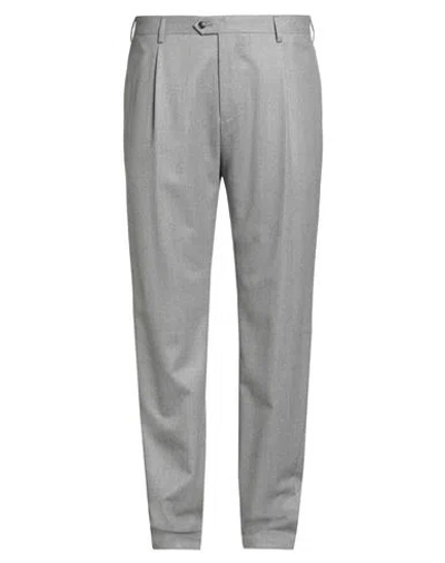 Sartoria Latorre Man Pants Light Grey Size 40 Virgin Wool In Gray