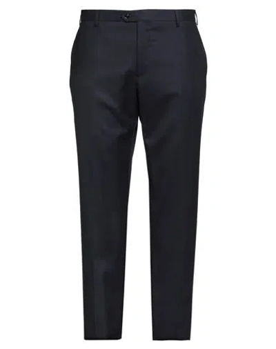 Sartoria Latorre Man Pants Midnight Blue Size 44 Virgin Wool