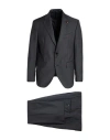 Sartoria Latorre Man Suit Black Size 40 Virgin Wool, Polyester, Elastane