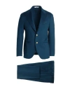 Sartoria Latorre Man Suit Deep Jade Size 44 Wool In Green