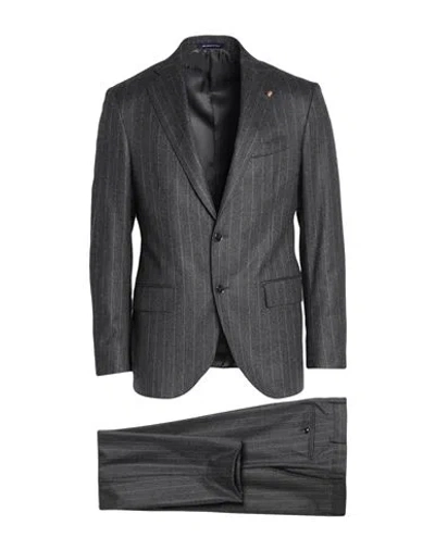 Sartoria Latorre Man Suit Grey Size 46 Virgin Wool