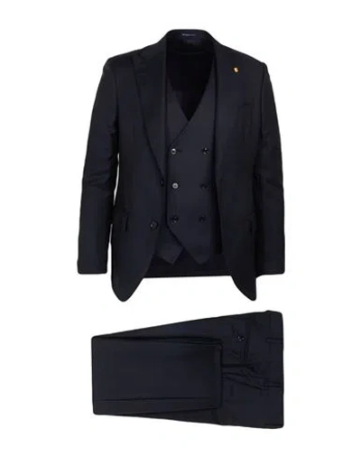 Sartoria Latorre Man Suit Midnight Blue Size 36 Virgin Wool