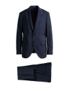 Sartoria Latorre Man Suit Midnight Blue Size 46 Virgin Wool