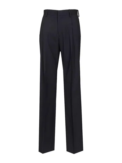 Sartoria Latorre Wool Trousers In Black