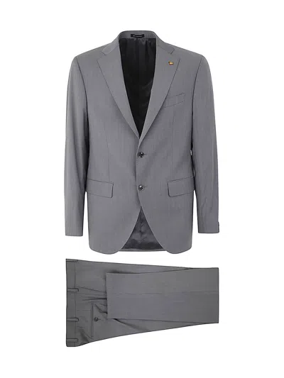 Sartoria Latorre Suit With Two Buttons In Gray