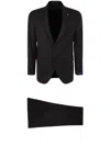 Sartoria Latorre Two Buttons Suit In Black