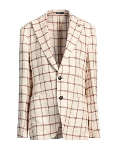 Sartoria Latorre Woman Blazer Beige Size 14 Linen