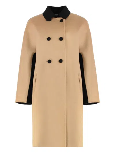 SARTORIA MILANESE DOUBLE-BREASTED COAT