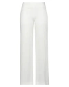 Sartoria Milanese Woman Pants White Size 10 Acetate, Viscose
