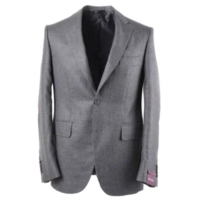 Pre-owned Sartoria Partenopea $3795  Gray Mid-weight Cashmere-silk Sport Coat 42 R