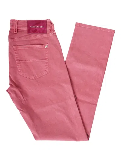 Sartoria Tramarossa Belt-loop Jeans In Pink
