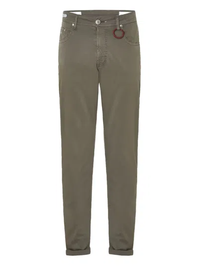 Sartoria Tramarossa Button-fastening Jeans In Green