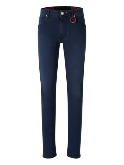 Sartoria Tramarossa Flared Pockets Jeans In Blue