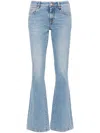 Sartoria Tramarossa Greta Mid-rise Bootcut Jeans In Blue