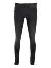 Sartoria Tramarossa Leonardo Logo-patch Jeans In Black