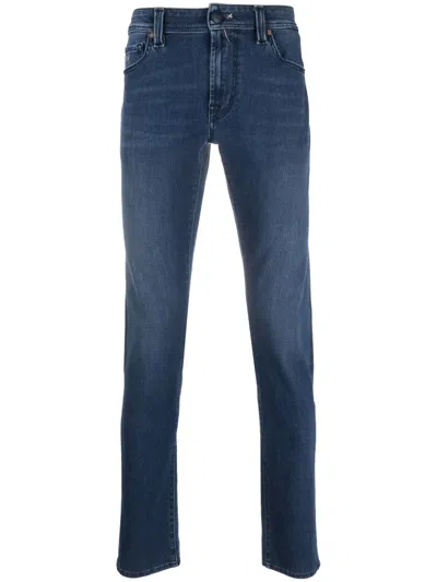 Sartoria Tramarossa Leonardo Mid-rise Straight-leg Jeans In Blau