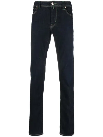 Sartoria Tramarossa Leonardo Mid-rise Straight-leg Jeans In Blue