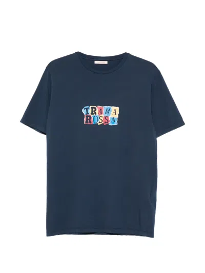 Sartoria Tramarossa Logo T-shirt In Blue