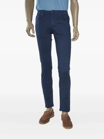 Sartoria Tramarossa Michelangelo Cotton Trousers In Black