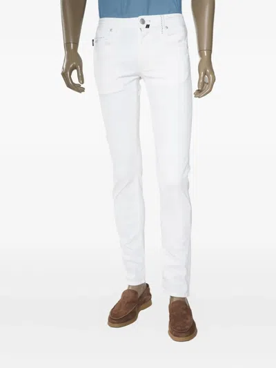 Sartoria Tramarossa Michelangelo Cotton Trousers In White