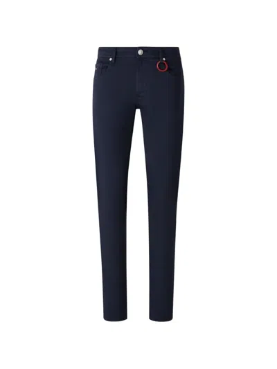 Sartoria Tramarossa Michelangelo Ring-detail Jeans In Blue