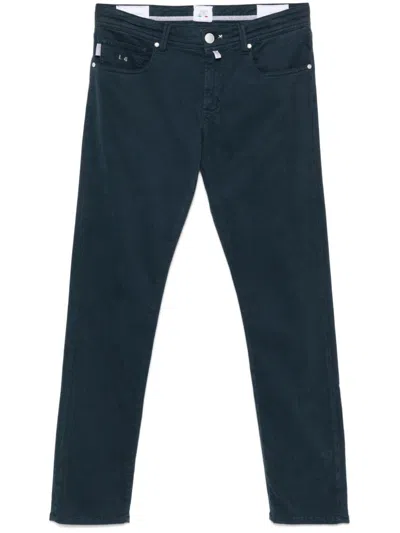 Sartoria Tramarossa Michelangelo Trousers In Dark Blu